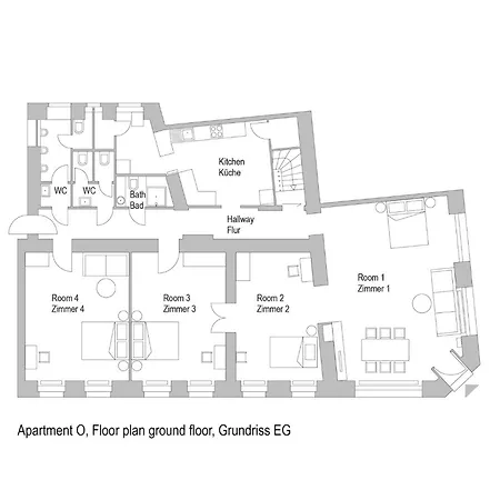 公寓 33 O, 185 Sqm With Whirlpool And Kids Play