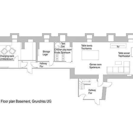 公寓 33 O, 185 Sqm With Whirlpool And Kids Play 柏林
